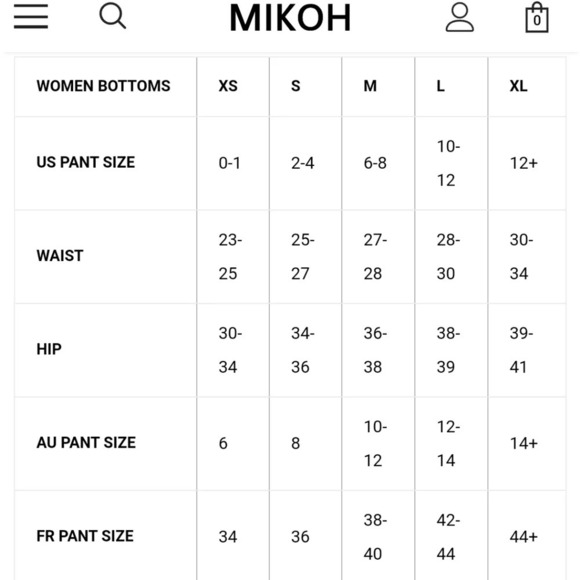 Mikoh Retro Stripe Maui Bondi 2 Swim Bottoms L - Picture 6 of 6